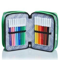 Store Seven 3 Compartments Pencil Case - Alpha Beat