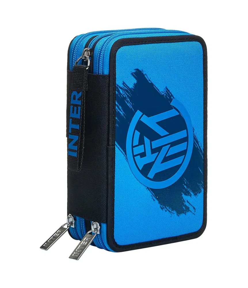 Cheap Seven Inter 3 Zip Pencil Case