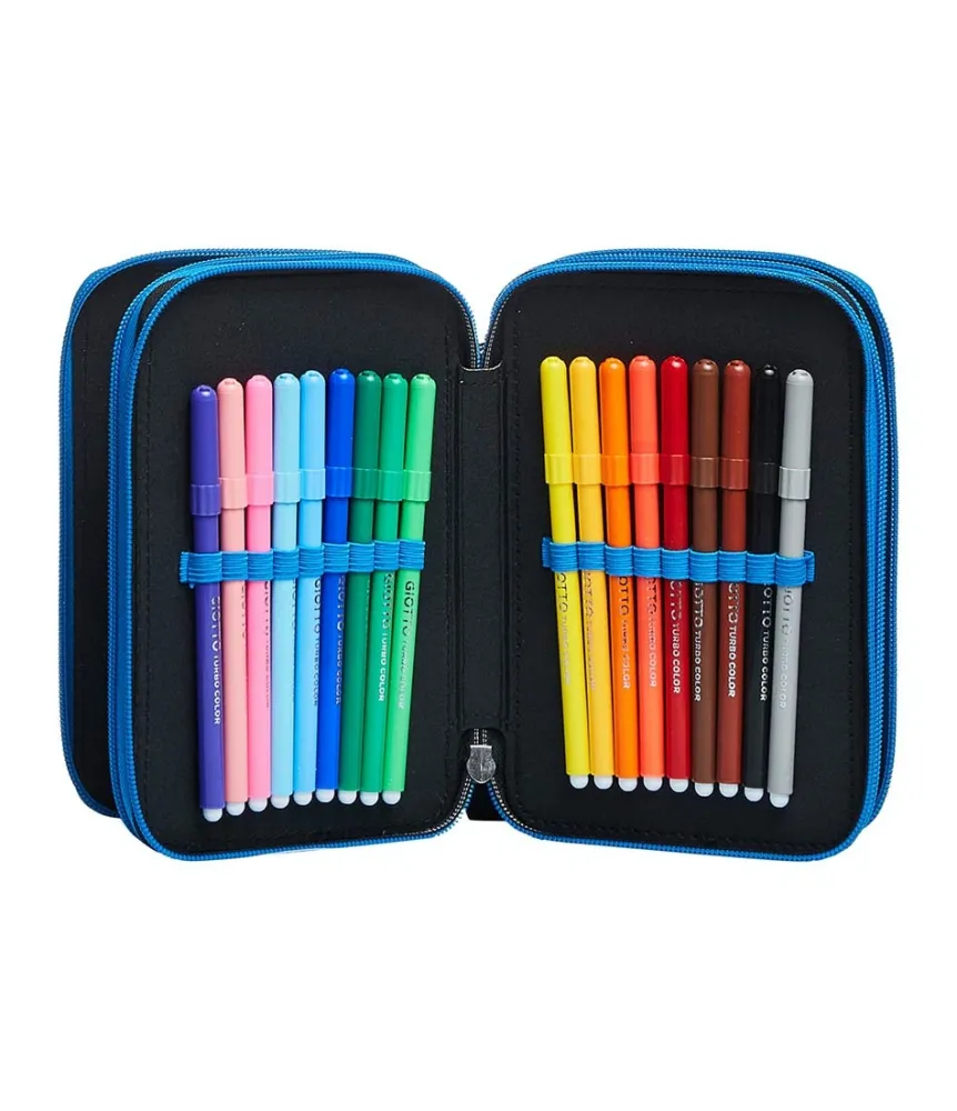 Cheap Seven Inter 3 Zip Pencil Case