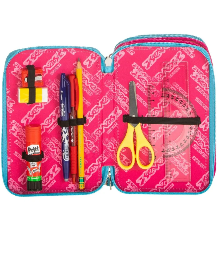 Shop Seven Pencil Case 3 Zip - Lefleur