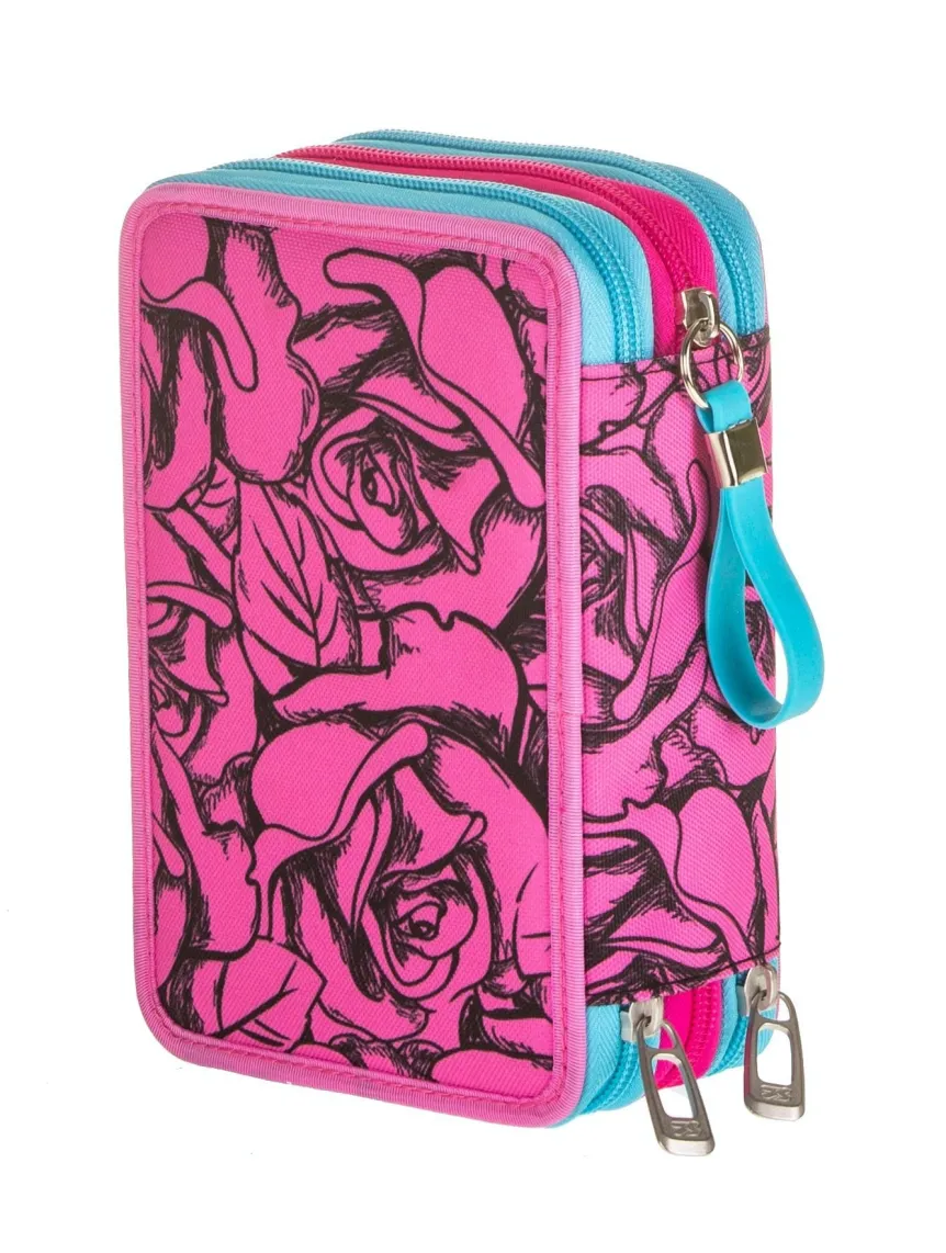 Shop Seven Pencil Case 3 Zip - Lefleur