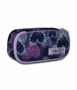 Clearance Seven Pencil Case ® Round Plus Big - Shading Heart