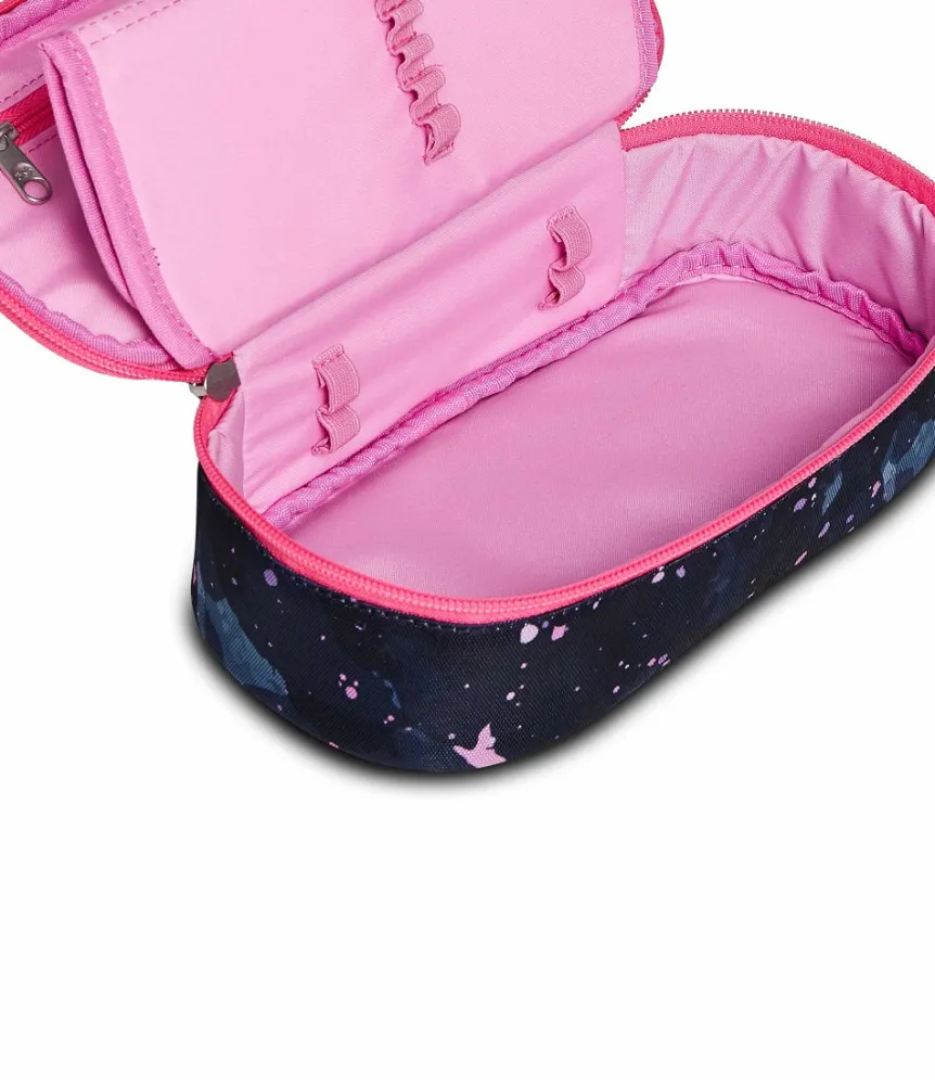 Online Seven Pencil Case ® Round Plus Big - Splashy Lilac