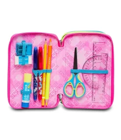 Flash Sale Seven ® 3 Zip Pencil Case - Colour Expression
