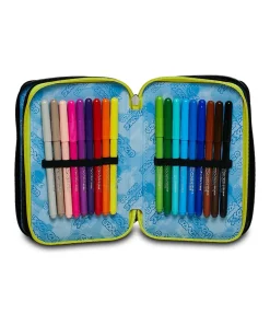 Hot Seven ® 3 Zip Pencil Case - Dye On