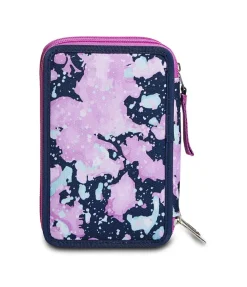 Sale Seven ® 3 Zip Pencil Case - Drawingpin Girl
