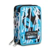 Hot Seven ® 3 Zip Pencil Case - Dripped Boy