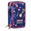 Shop Seven ® 3 Zip Pencil Case - Love Your Soul