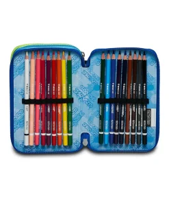 Online Seven ® 3 Zip Pencil Case - String Boy