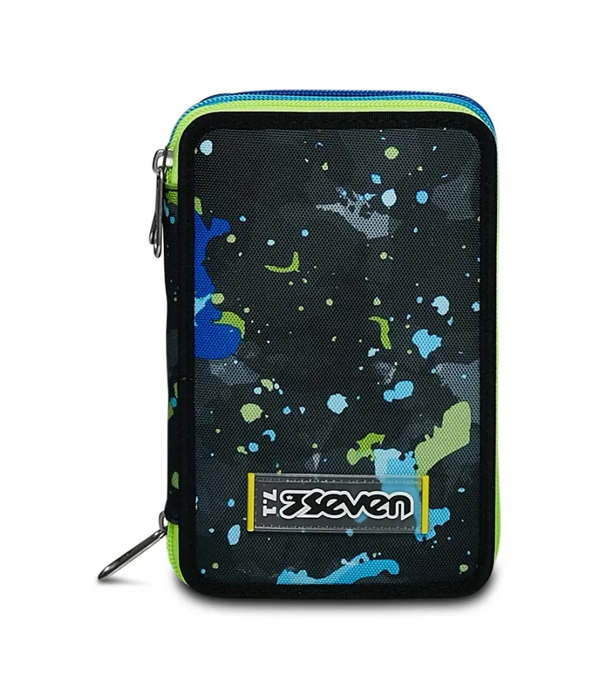 Online Seven ® 3 Zip Pencil Case - String Boy