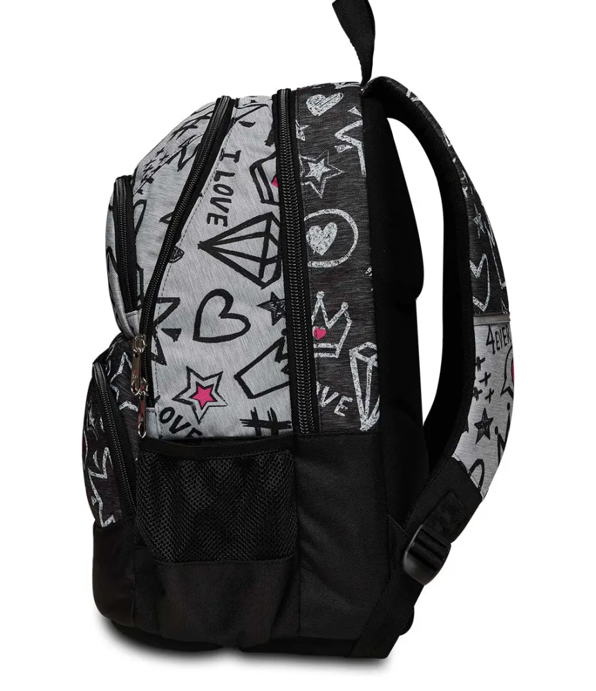 Cheap Seven ® Advanced Backpack Pockets - Zipper Glamy