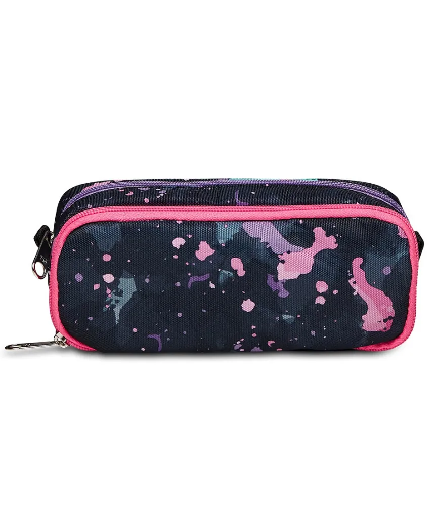 Clearance Seven ® Double Pencil Bag - Fluo String Girl