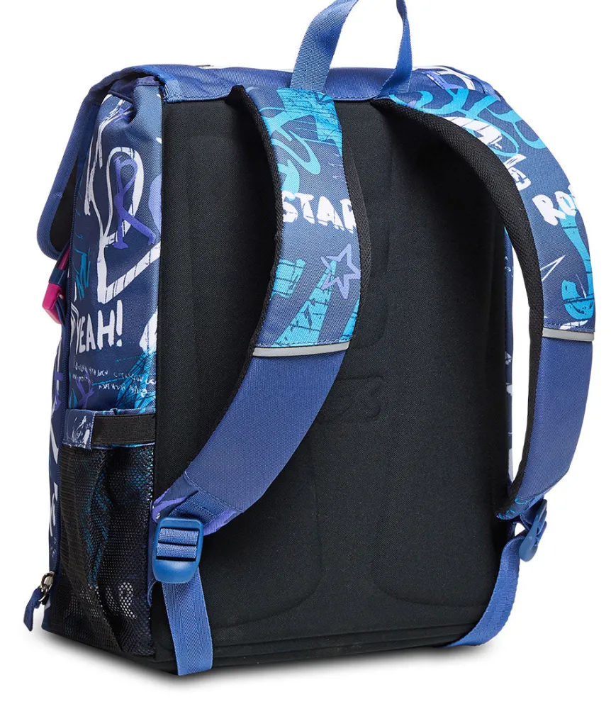 Fashion Seven ® Expandable Backpack - Rock On Girl