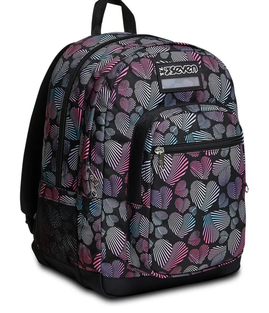 Discount Seven ® Freethink Girl Backpack - With Usb-Plug
