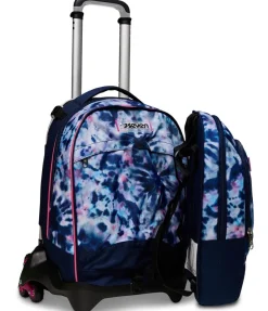 Flash Sale Seven ® Jack Trolley 3 Wheels Detach - Cloudy Shapes