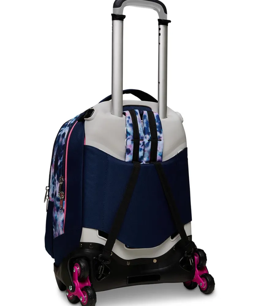 Flash Sale Seven ® Jack Trolley 3 Wheels Detach - Cloudy Shapes
