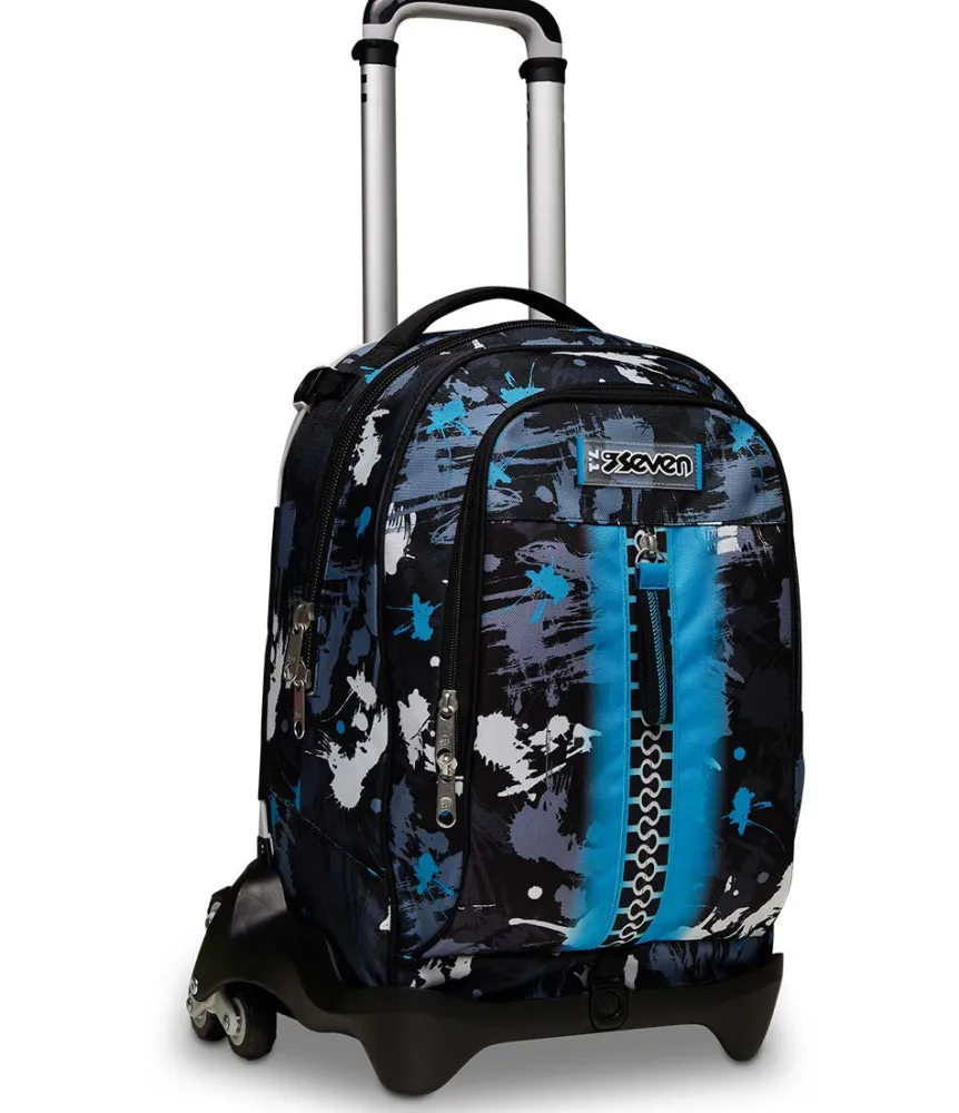 Outlet Seven ® Jack Trolley 3 Wheels - Colourjet