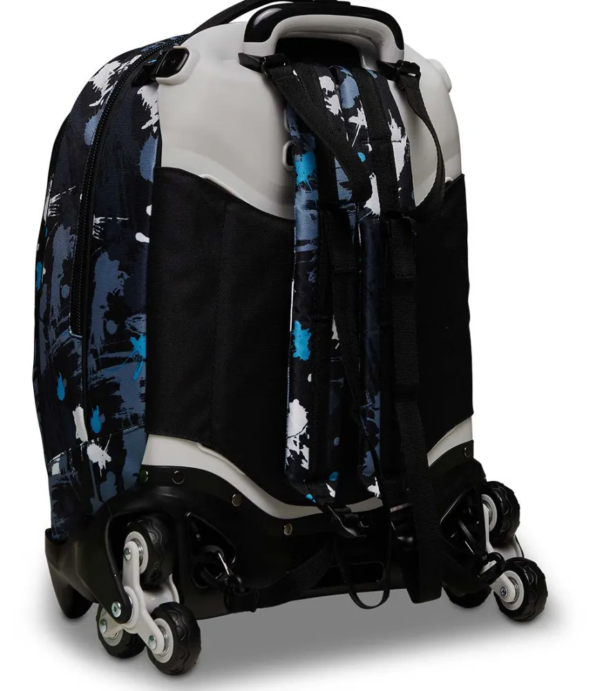Outlet Seven ® Jack Trolley 3 Wheels - Colourjet