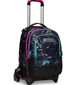 Best Seven ® Jack Trolley 3 Wheels Detach - Fluo String Girl