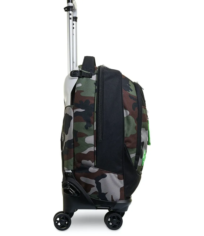 Hot Seven ® Jack Trolley 4 Wheels - Half Black