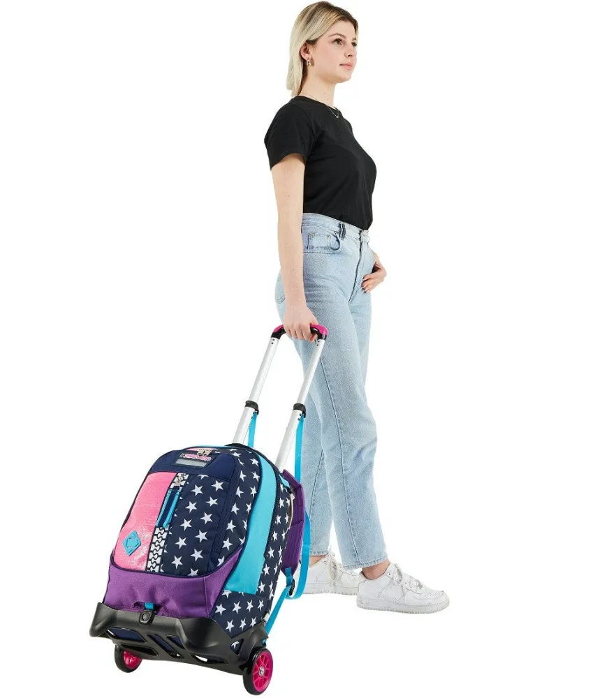 Flash Sale Seven ® Jack Trolley 2 Wheels - Pinking Blue
