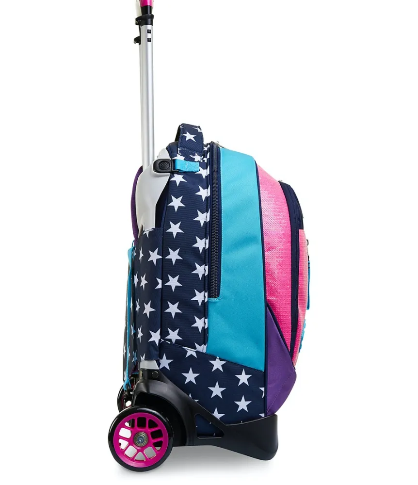 Flash Sale Seven ® Jack Trolley 2 Wheels - Pinking Blue