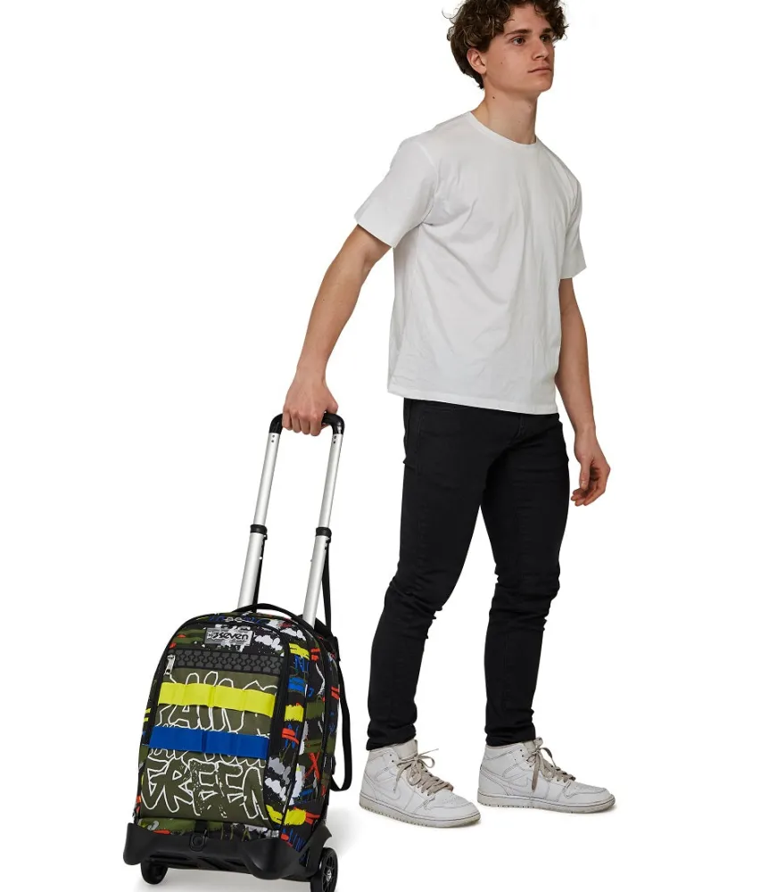 Online Seven ® Jack Trolley 2 Wheels - Fluo Belts