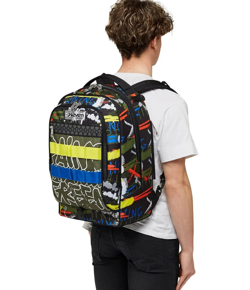 Online Seven ® Jack Trolley 2 Wheels - Fluo Belts