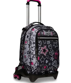 New Seven ® Jack Trolley 3 Wheels - Zipper Glamy
