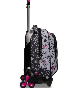 New Seven ® Jack Trolley 3 Wheels - Zipper Glamy