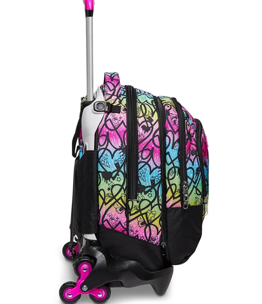 Discount Seven ® Jack Trolley 3 Wheels Detach - Colour Expression