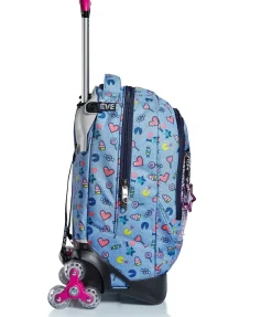 Hot Seven ® Jack Trolley 3 Wheels - Starry Rainbow -