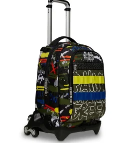 Sale Seven ® Jack Trolley 3 Wheels - Fluo Belts