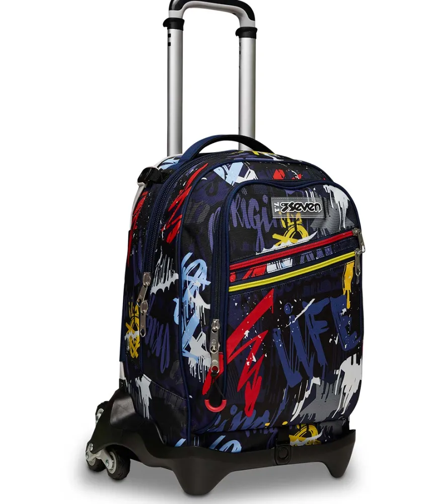 Discount Seven ® Jack Trolley 3 Wheels - Spray Wall