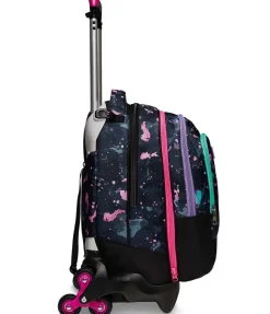 Clearance Seven ® Jack Trolley 3 Wheels Detach - Fluo String Girl