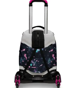 Clearance Seven ® Jack Trolley 3 Wheels Detach - Fluo String Girl