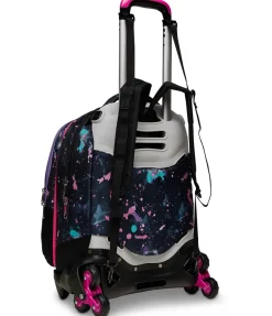 Clearance Seven ® Jack Trolley 3 Wheels Detach - Fluo String Girl