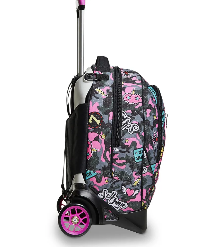 Outlet Seven ® Jack Trolley 2 Wheels - Camoulove Girl