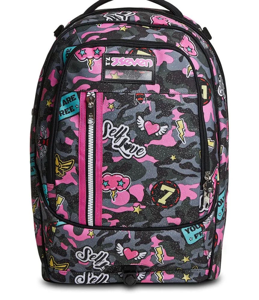 Outlet Seven ® Jack Trolley 2 Wheels - Camoulove Girl