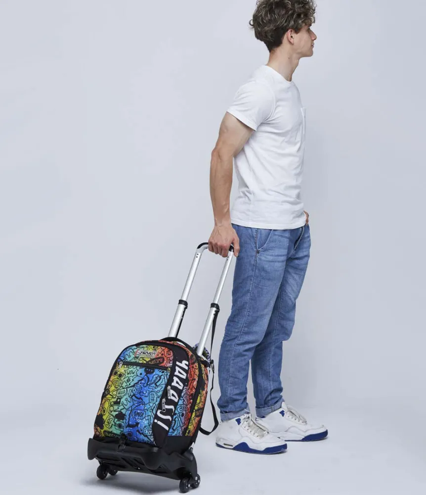 New Seven ® Jack Trolley 3 Wheels - Fluo Stamp