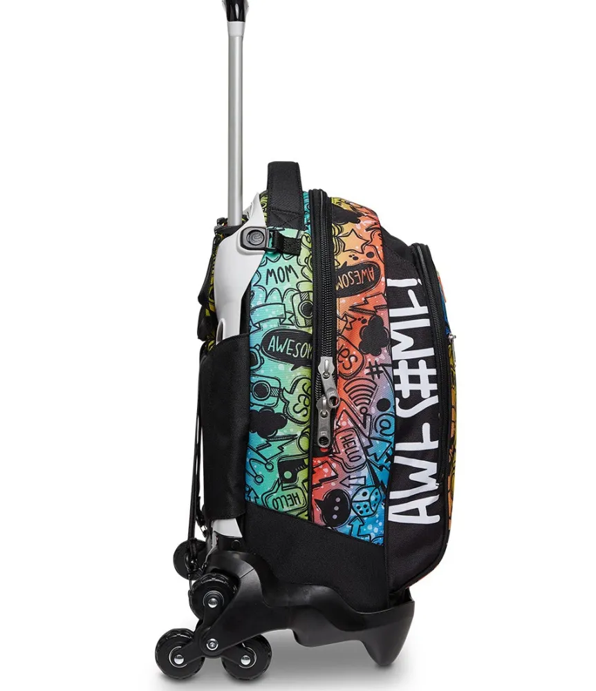 New Seven ® Jack Trolley 3 Wheels - Fluo Stamp