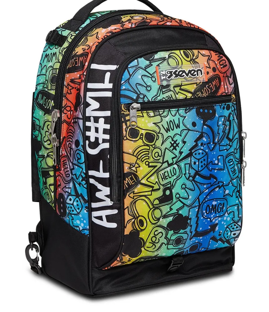 New Seven ® Jack Trolley 3 Wheels - Fluo Stamp