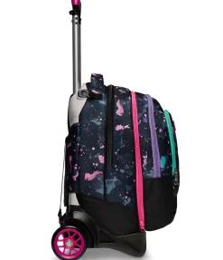 Best Seven ® Jack Trolley 2 Wheels Detach - Fluo String Girl