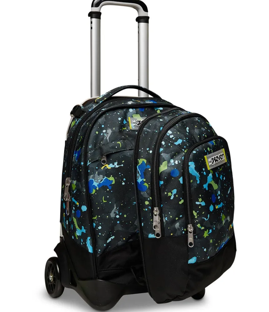 Hot Seven ® Jack Trolley 2 Wheels Detach - Fluo String Boy
