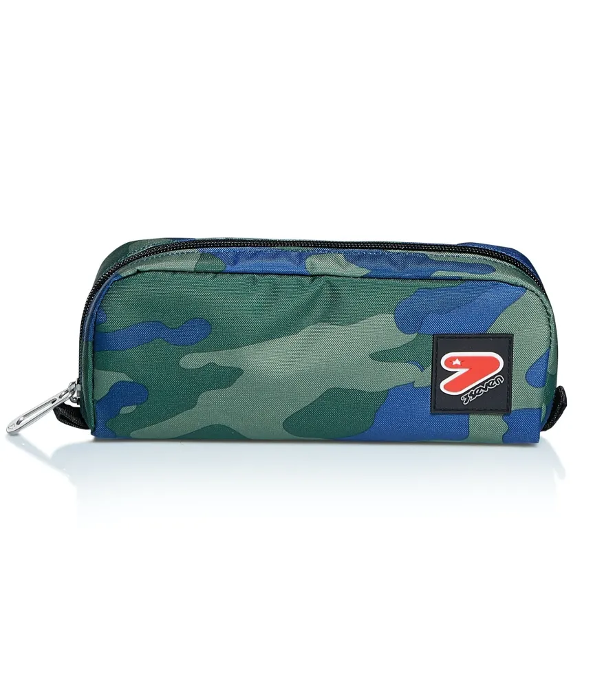 Online Seven ® Pencil Case New - Camo Royal