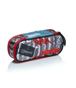Online Seven ® Round Plus Pencil Bag - Expandable - Urban Rock