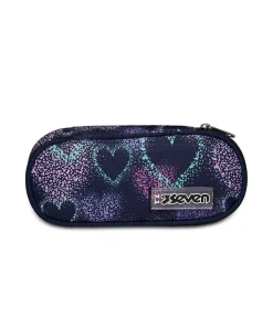 Store Seven ® Round Plus Pencil Bag Freethink - Girl