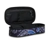 Best Seven ® Round Plus Pencil Bag The Double Blue Cashmere