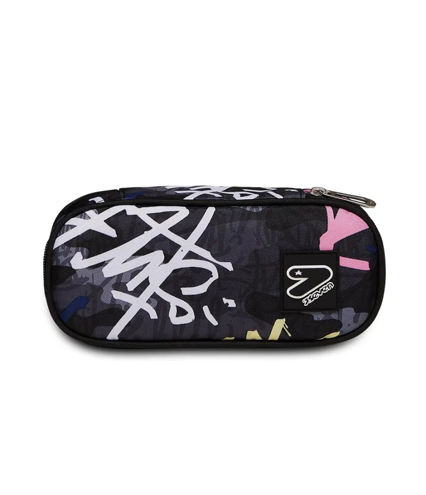 Clearance Seven ® Round Plus Pencil Bag - The Double Marked