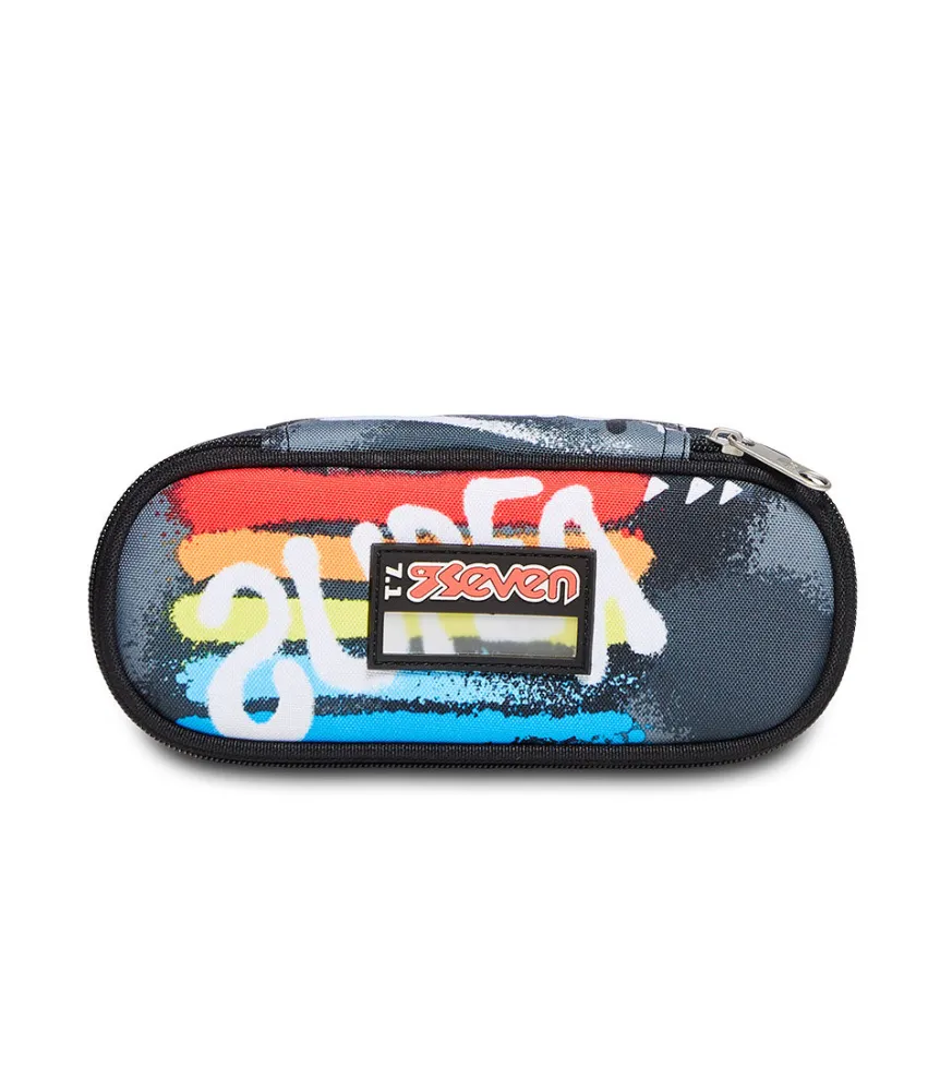 Best Sale Seven ® Round Plus Pencil Bag - Rock On Boy